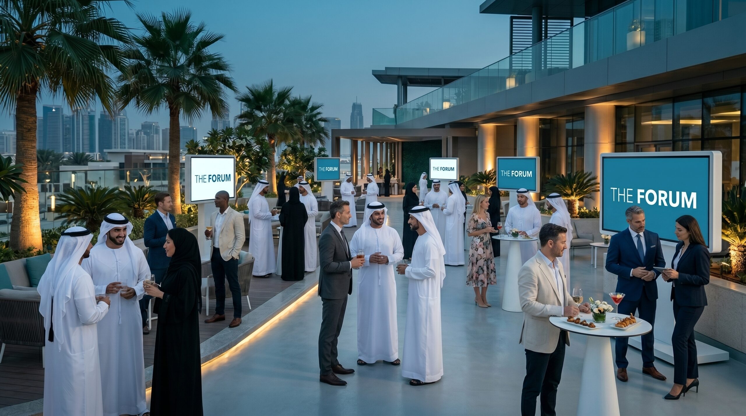 The Forum Organizes a Ramadan Gathering for Partners and Team Members